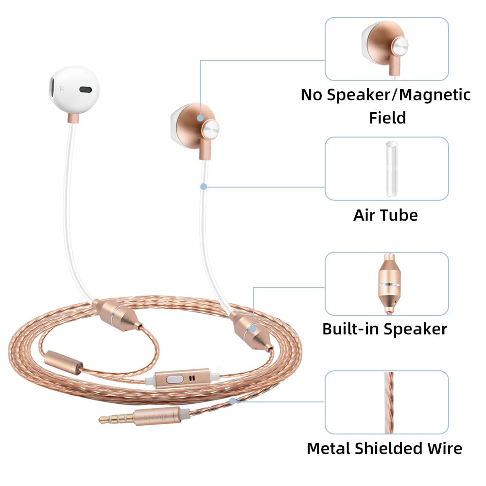 ibrain in-ear comfort fit gold for extended listening sessions