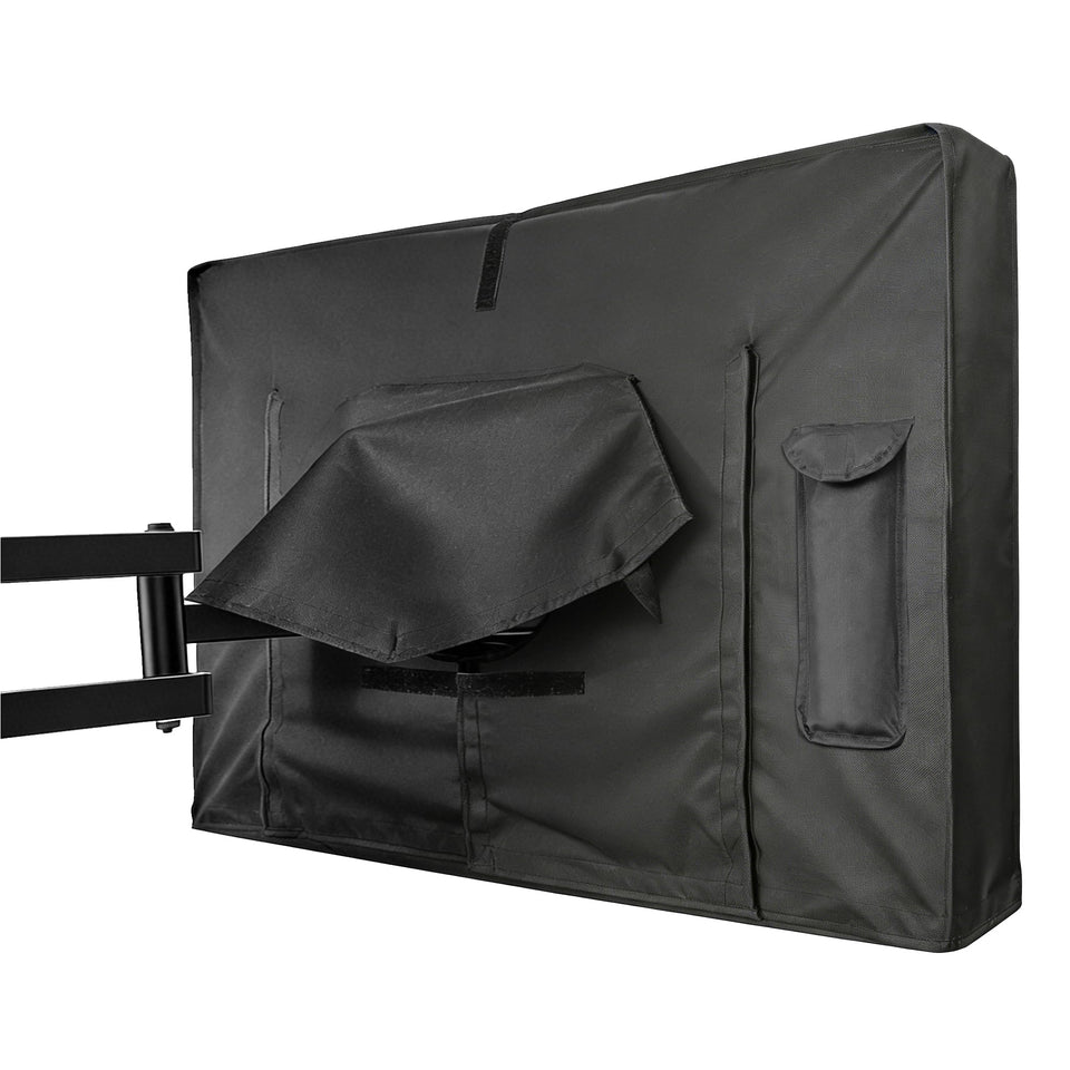 IC ICLOVER outdoor TV cover front flap protects the screen from scratches and weather