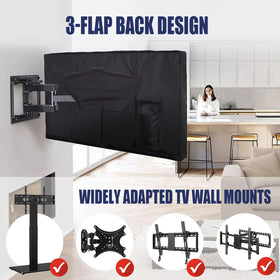 IC ICLOVER compatible with wall mounts and stands for versatile TV setups