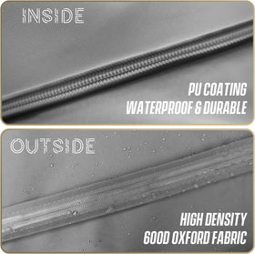 IC ICLOVER zipper detail showing waterproof access for easy viewing
