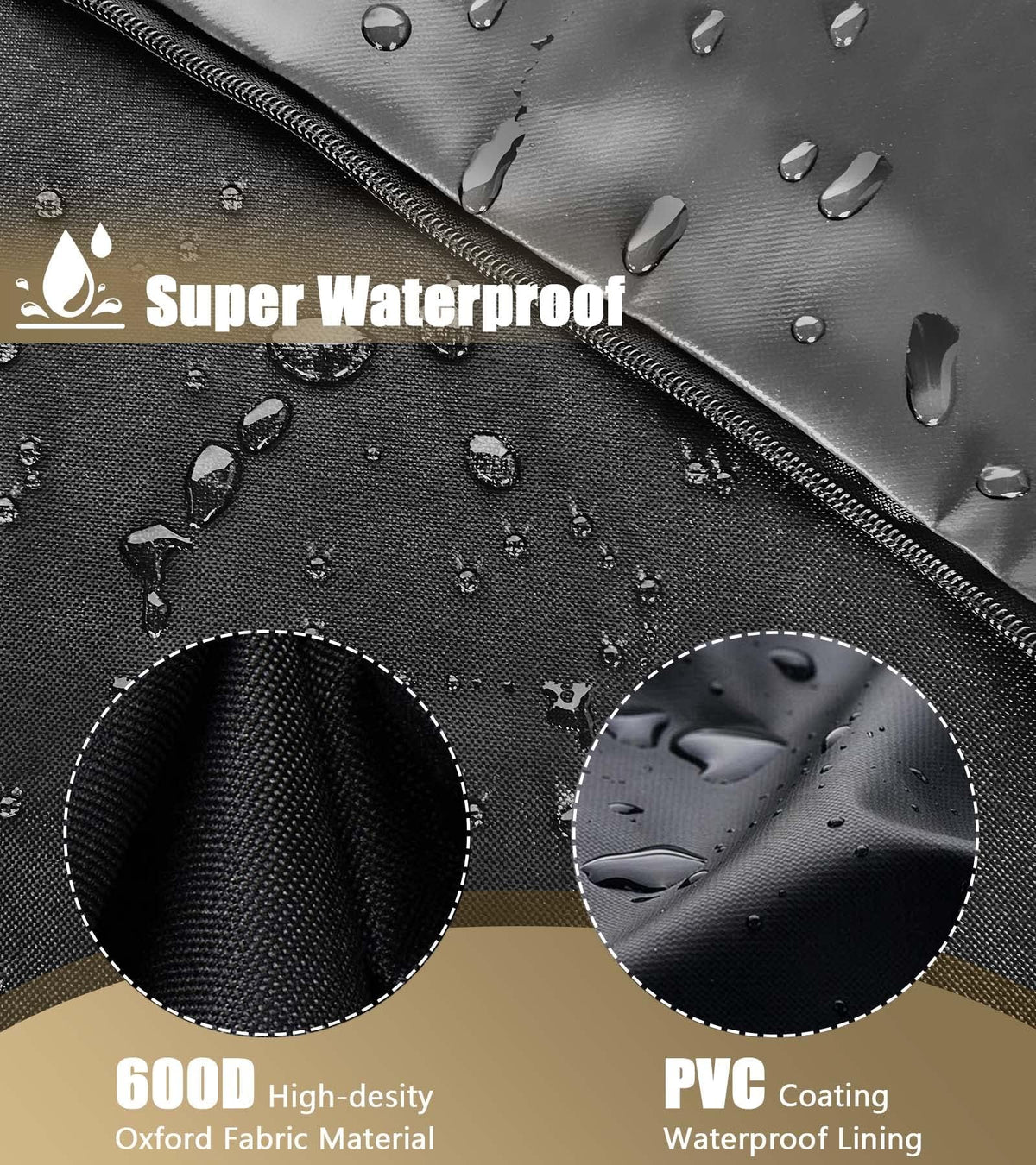 IC ICLOVER side zipper detail enabling quick access and secure fit