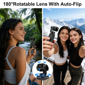 icamdoor accessory ports and mounts display highlighting expandability and easy charging