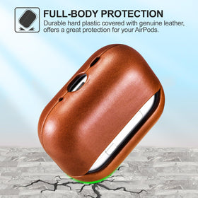 ICARER AirPod Pro 3 Case soft interior liner guards against scratches.