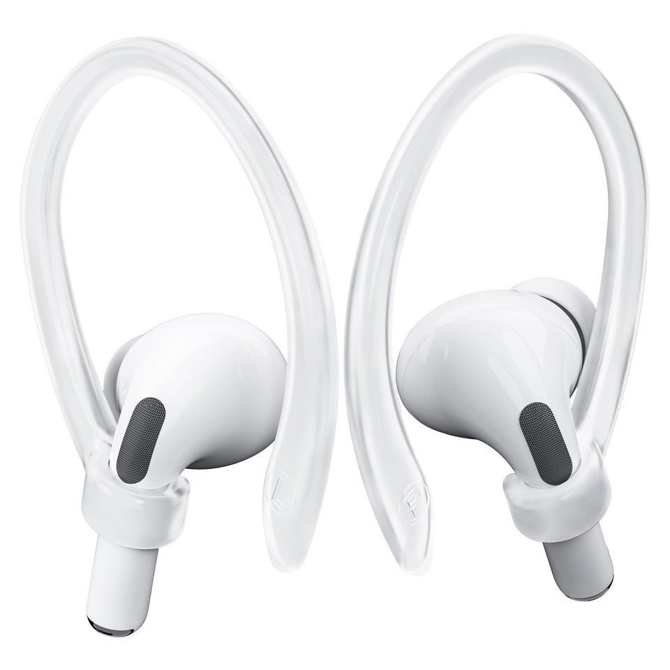 ICARERSPACE AirPods ear hooks provide a secure-fit for active use.