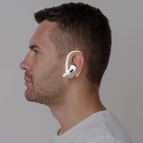 ICARERSPACE earhook secure fit on AirPods for active use