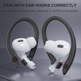 ICARERSPACE earhooks TPU comfort close-up, long-wear feel you almost forget they’re there