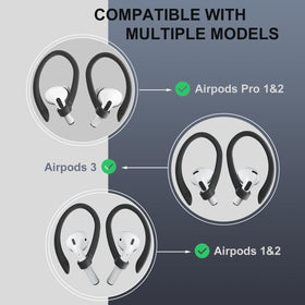 ICARERSPACE two-pairs-pack portrait highlighting spare ear hook set