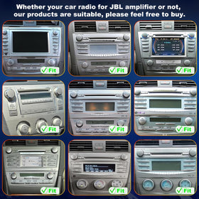 iCarSEPTON wireless CarPlay and Android Auto stereo for Toyota Camry, hands-free convenience.