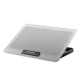 ICE COOREL aluminum cooling pad front view improves laptop airflow.