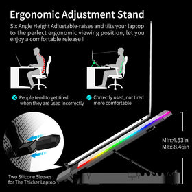 ICE COOREL LCD control panel for easy fan speed adjustments