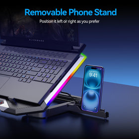 ICE COOREL phone stand and dual USB ports for convenient device access