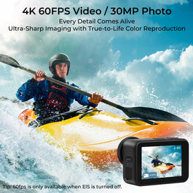 Icefox 30MP stills provide sharp, detailed moments.