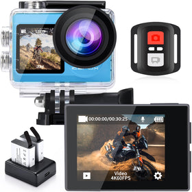 Icefox i8 action camera shows 4K video capability for sharp footage.