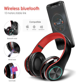 iChenovo headphones foldable design makes travel easy