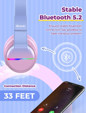 USB-C charging port on iClever BTH12 demonstrating fast charging advantage