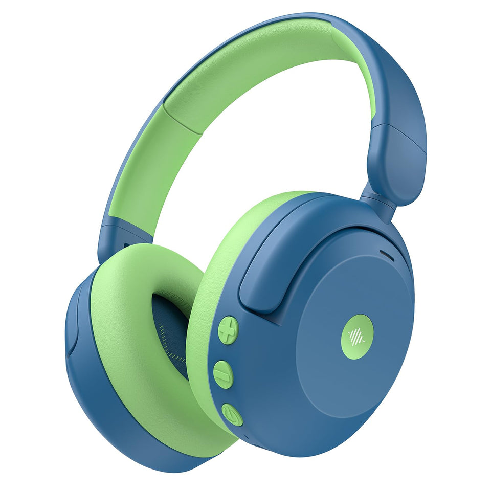 iClever BTH20 front packaging showing key kid-friendly features and safety