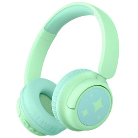 iClever BTH22 kids headphones safe-volume feature protects ears during lessons and travel