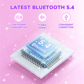 iClever BTH22 magenta travel friendly design with long battery life