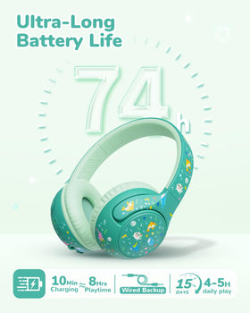iClever BTH27 long battery life with hours of playtime on a single charge