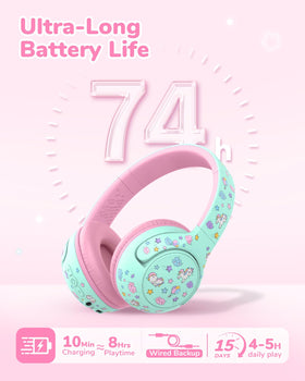 iClever BTH27 Bluetooth 5.4 connection icon in green for stable pairing