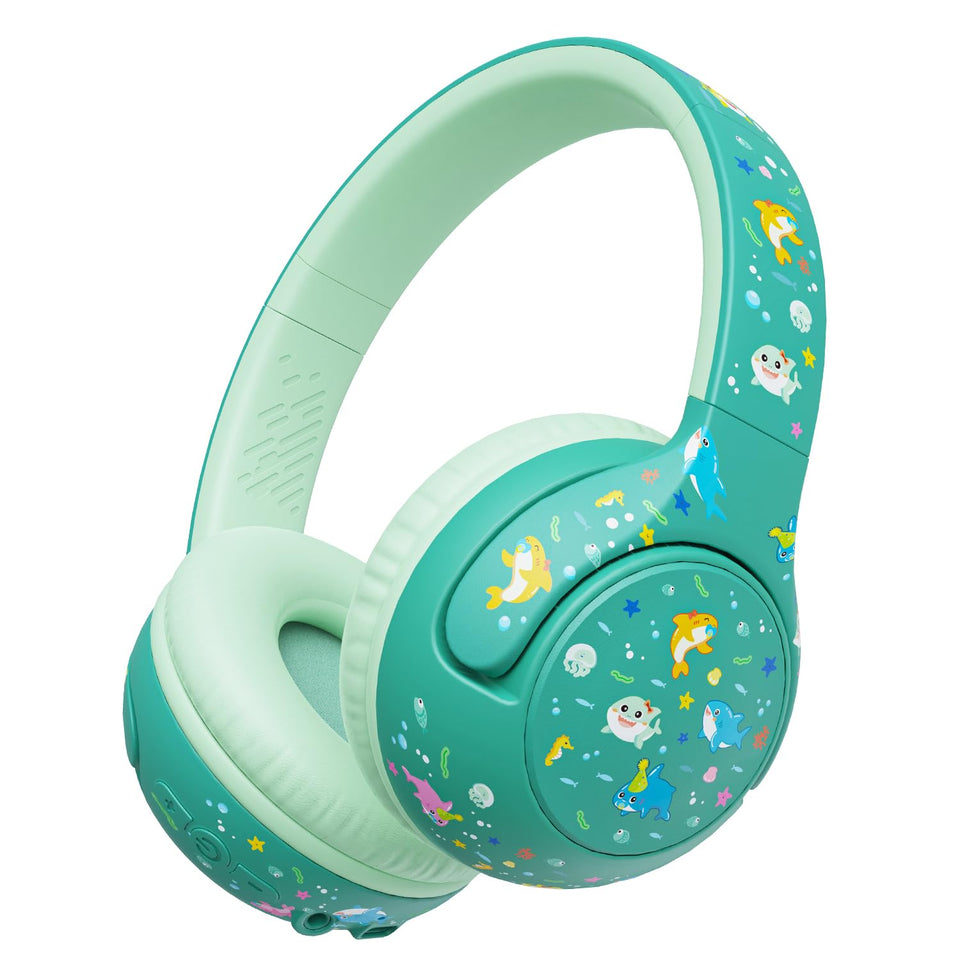iClever BTH27 toddler headphones with safe 75/80dBA volume for gentle listening