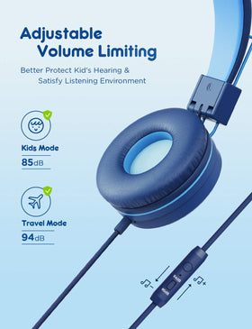 iClever HS14 built-in mic enables hands-free calls during lessons and gaming.