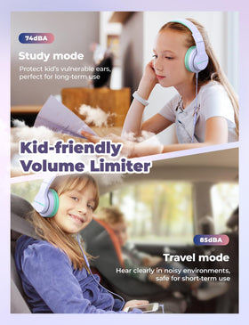 iClever HS19 built in mic for hands free calls in classroom