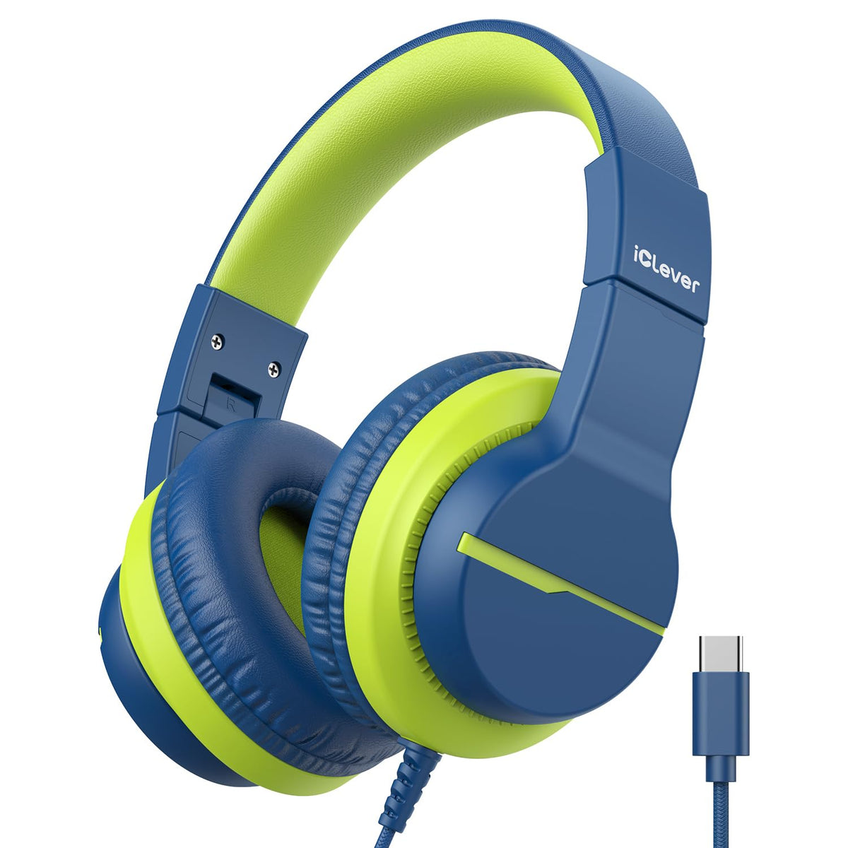 iClever HS19S headphones folded for travel with compact storage