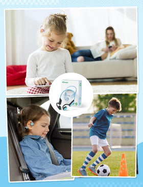 iClever Kids Bluetooth 5.4 enables quick pairing with tablets and phones.