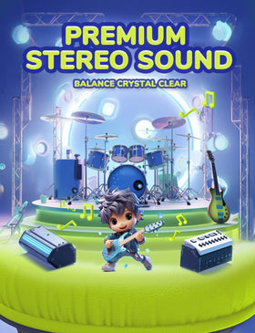 iClever Kids Headphones with 40mm drivers delivering clear stereo sound