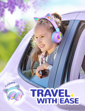 iClever Kids Headphones 40mm driver delivers clear balanced sound