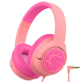 iClever Kids Headphones with 85dBA safe volume for study use