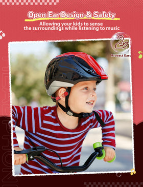 iClever Kids Headphones with volume limit for safe listening sessions