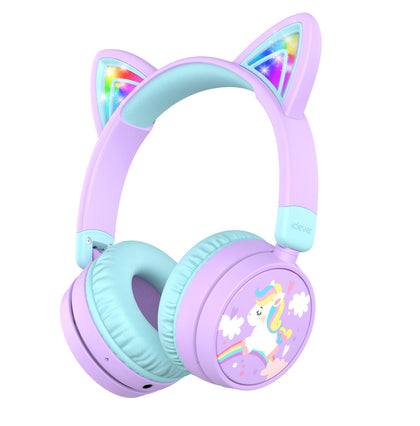 iClever Meow Cookies front packaging showing colorful cat-ear design and benefits