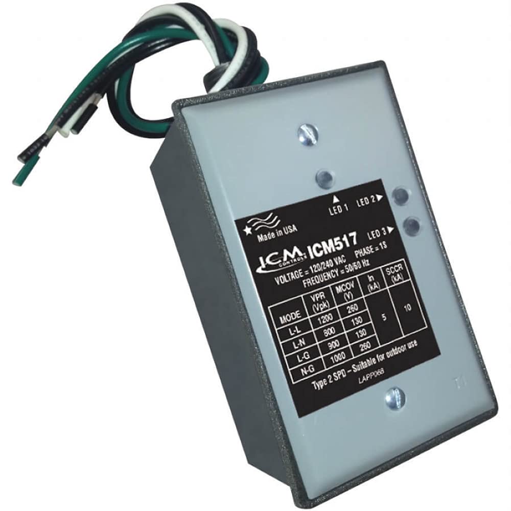 ICM Controls ICM517 unit prepared for indoor and outdoor installation.
