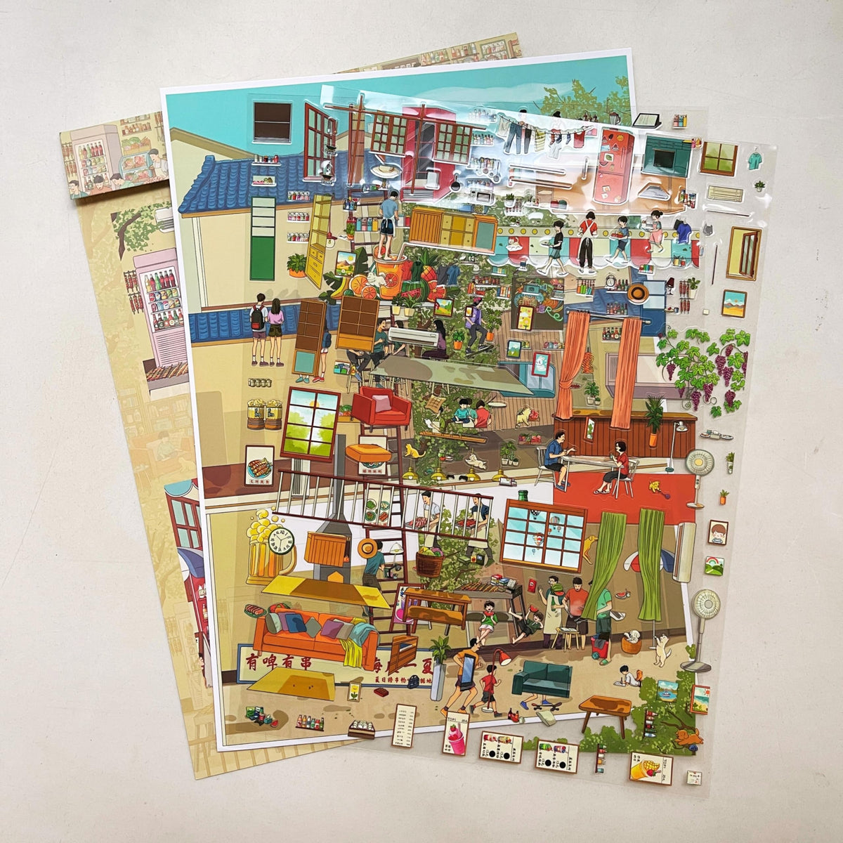 ictbqqdt 3d ink printing adds depth to sticker designs