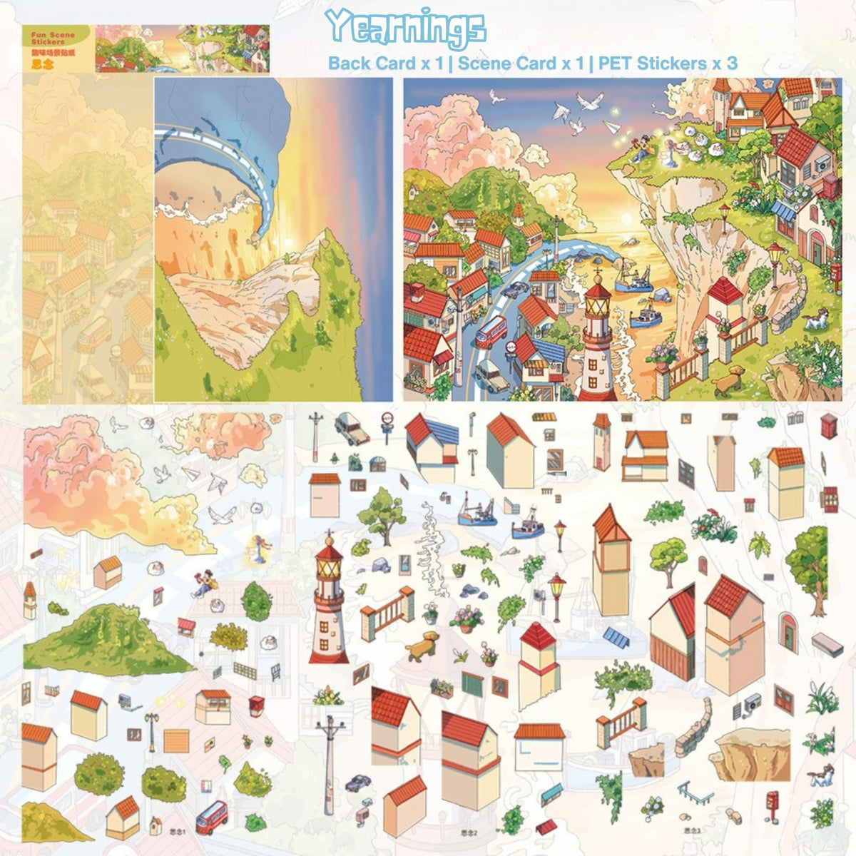 ictbqqdt quiet-mind creativity sticker pack offers calm focus during downtime