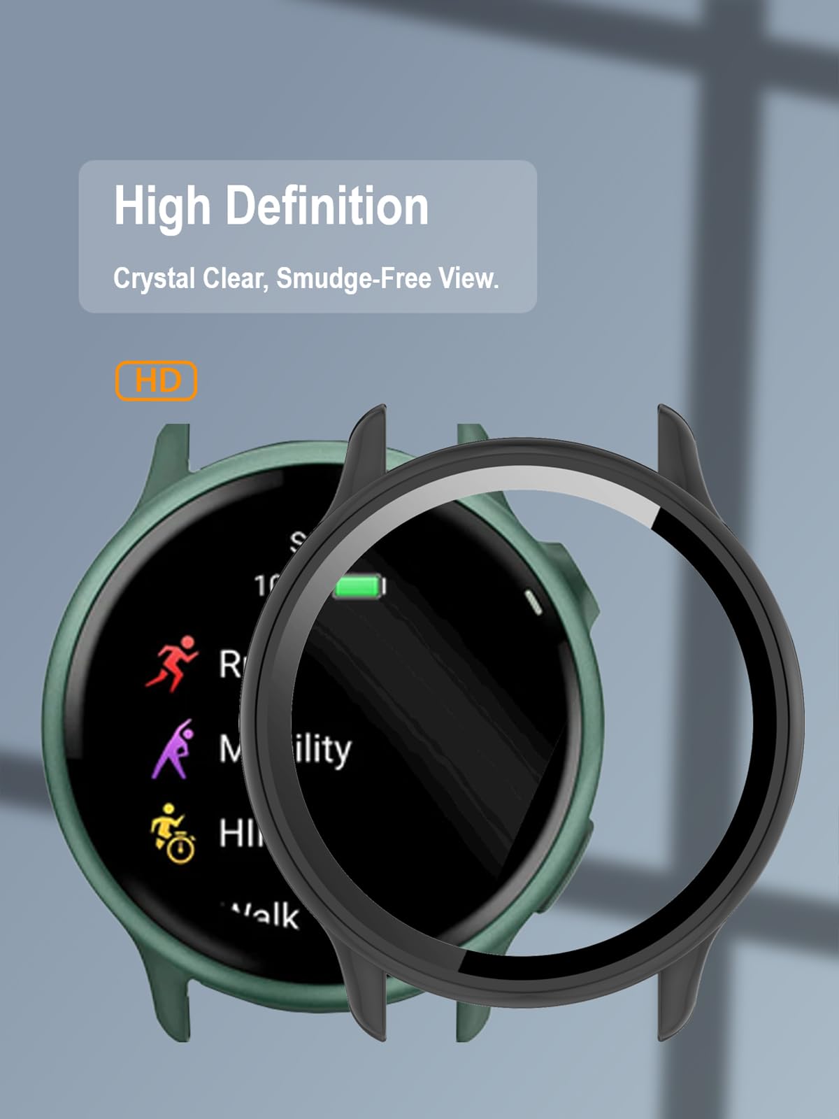 Colorful silicone dust plugs for Garmin watch keep charging port clean.