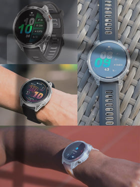 iDaPro case in trail running scene protecting watch outdoors