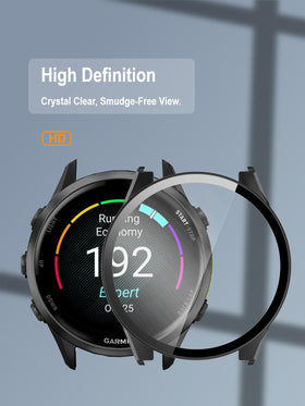 iDaPro hard PC shell side profile providing impact protection