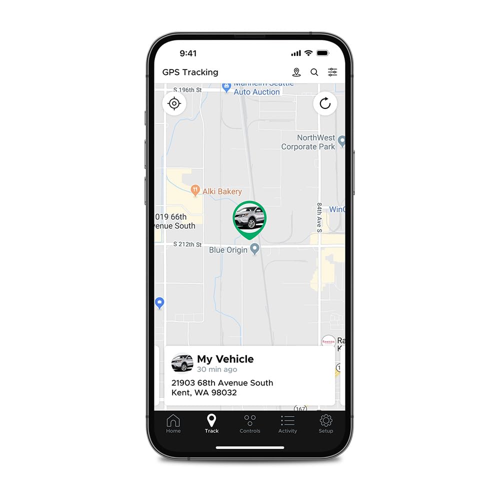 Idatalink DroneMobile X2-MAX smartphone control interface for remote start.