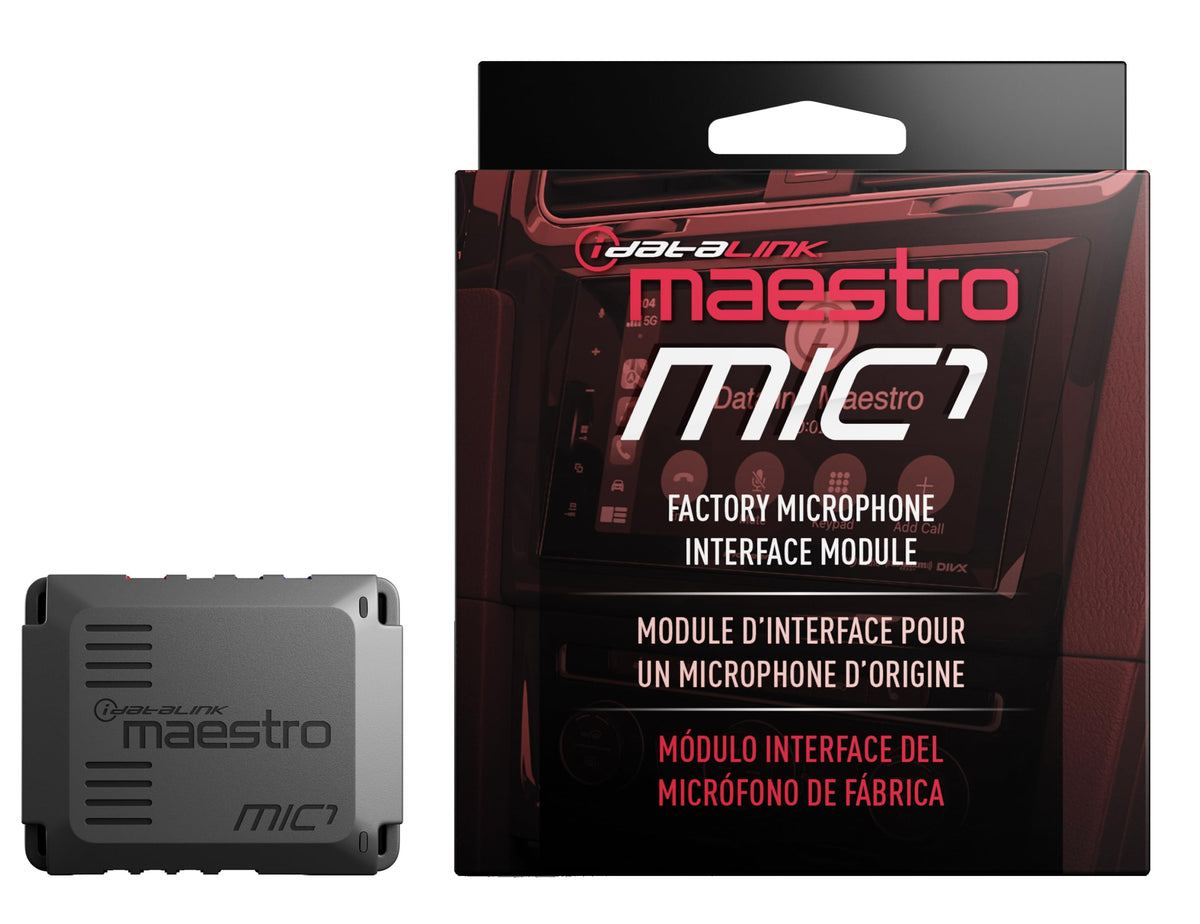 Idatalink Maestro ADS-MIC1 preserves factory microphone for clear hands-free calls