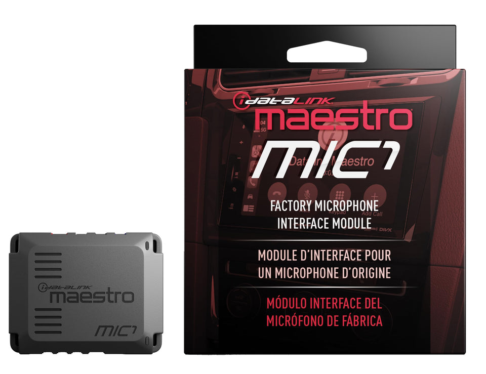 Idatalink Maestro ADS-MIC1 preserves factory microphone for clear hands-free calls