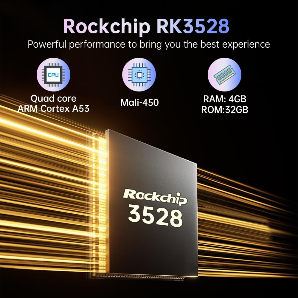 IDEALROYAL R69 Max back ports closeup showing HDMI Ethernet and easy hookups