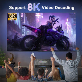 IDEALROYAL R69 Max remote and Bluetooth pairing showing quick control convenience