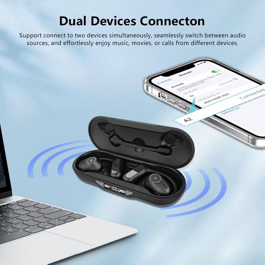 iDIGMALL earbud texture close-up, smooth finish for comfortable all-day wear