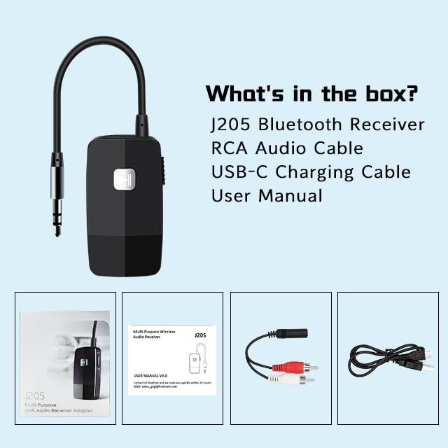 iDIGMALL J205 elegant compact design fits car or home audio