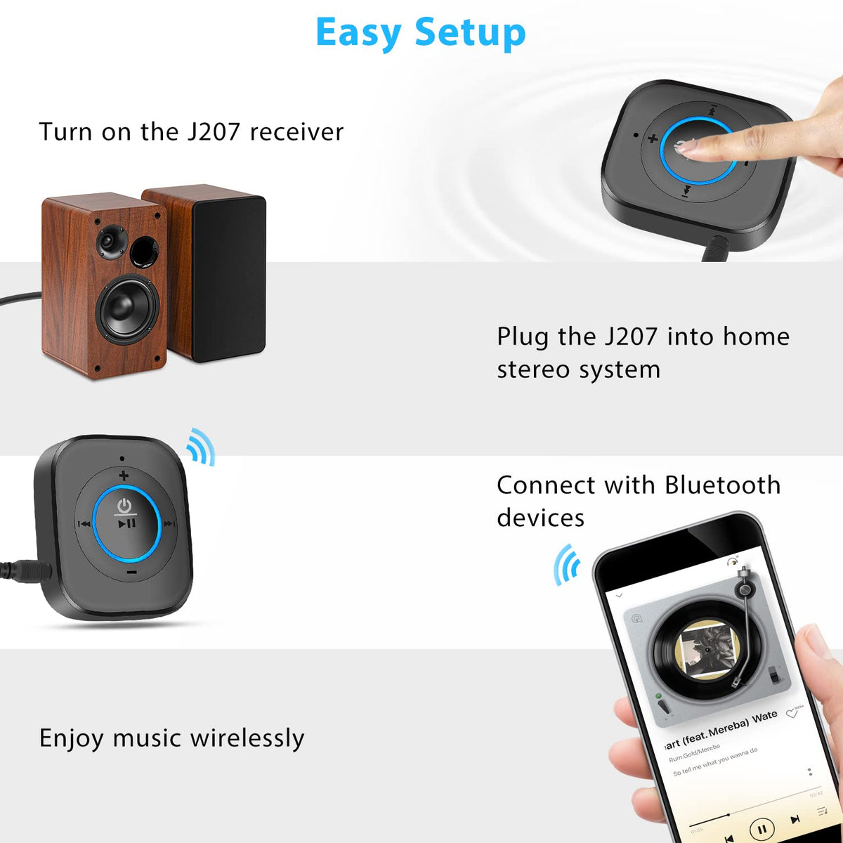 iDIGMALL J207 auto-reconnect while in car setup