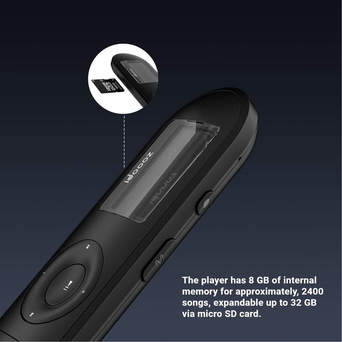 Idoooz U2 USB drive mode for quick file transfer