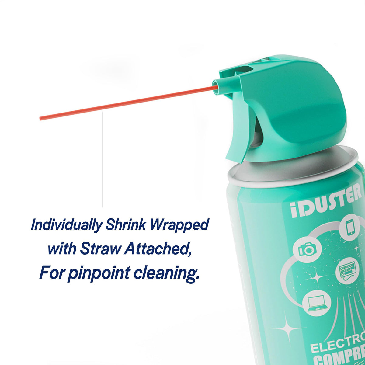 iDuster household items cleaning for collectibles and blinds with focused air.